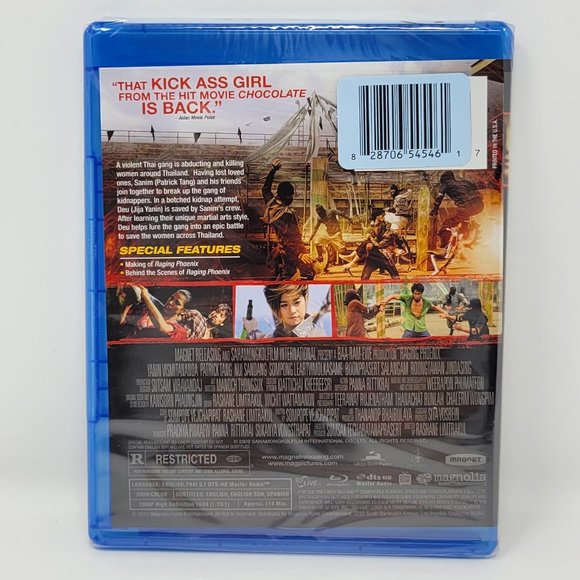 Raging Phoenix (DVD, Blu-ray, 1080p Widescreen, 2010) Brand New & Factory Sealed - Picture 2 of 4
